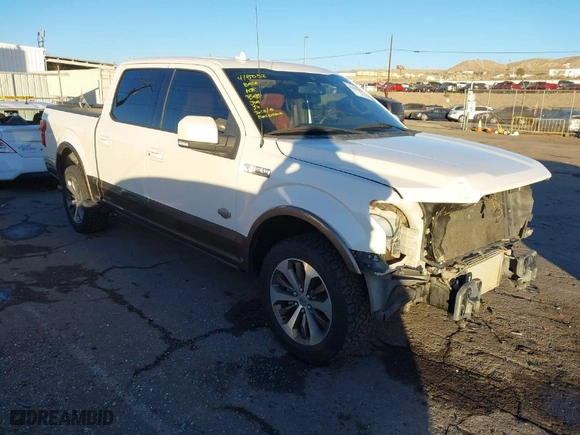2018 Ford F-150 XL with VIN 1FTEW1EG5JFA78787, listed as a IAAI auction lot 41156680 with 164,641 mi miles. Bid and sale history available at carsss.com. Image 1.