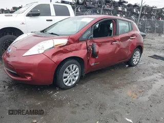 2015 Nissan LEAF S with VIN 1N4AZ0CP1FC311520, listed as a IAAI auction lot 41571630 with 58,800 mi miles. Bid and sale history available at carsss.com. Image 17.