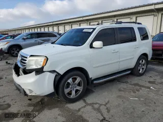 2014 Honda Pilot EX-L with VIN 5FNYF3H54EB015340, listed as a Copart auction lot 86383604 with 182,589 mi miles and Salvage Title. Bid and sale history available at carsss.com. Image 1.