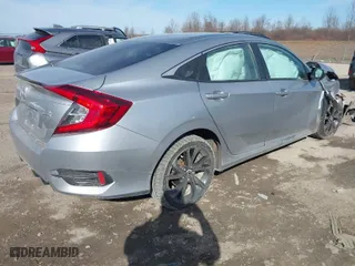 2019 Honda Civic Sedan Sport with VIN 2HGFC2F83KH542347, listed as a IAAI auction lot 41831834 with 80,222 mi miles. Bid and sale history available at carsss.com. Image 4.