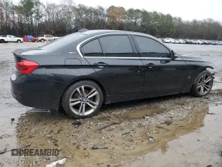 2018 BMW 3 Series 330e iPerformance with VIN WBA8E1C59JA177947, listed as a Copart auction lot 44696215 with 69,231 mi miles and Salvage Title. Bid and sale history available at carsss.com. Image 3.