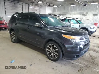 2015 Ford Explorer XLT with VIN 1FM5K8D88FGA25268, listed as a Copart auction lot 54203845 with 137,904 mi miles and Clean Title. Bid and sale history available at carsss.com. Image 4.