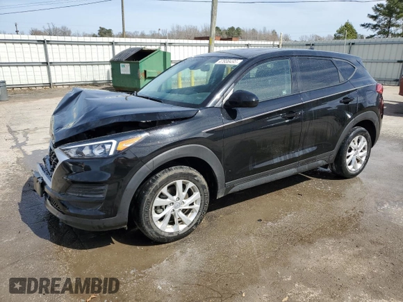 2021 Hyundai Tucson SE with VIN KM8J23A41MU404128, listed as a Copart auction lot 47938495 with 34,432 mi miles and Salvage Title. Bid and sale history available at carsss.com. Image 1.