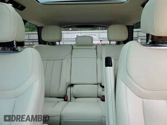 2025 Land Rover Range Rover SE with VIN SALKP9FU4SA284208, listed as a Copart auction lot 55233495 with 10,801 mi miles and Salvage title. Bid and sale history available at DreamBid. Image 10.