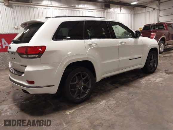 2020 Jeep Grand Cherokee Limited X z VIN 1C4RJFBGXLC167132, wystawiony jako IAAI lot #42155335 z przebiegiem 86 886 mil mil oraz . Historia ofert i sprzedaży dostępna na DreamBid. Obrazek 4.