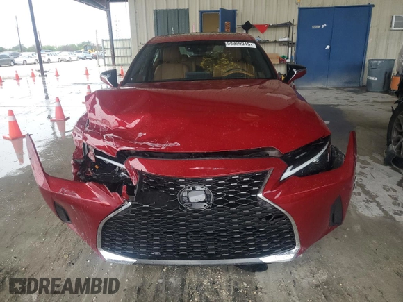 2024 Lexus IS 300 z VIN JTHCA1D20R5129284, wystawiony jako Copart lot #58950015 z przebiegiem 22 309 mil mil oraz Szkoda całkowita • Salvage title. Historia ofert i sprzedaży dostępna na DreamBid. Obrazek 5.