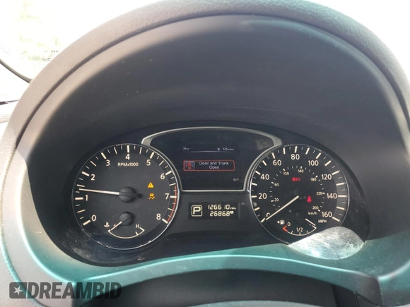 2015 Nissan Altima 2.5 with VIN 1N4AL3AP7FN331636, listed as a Copart auction lot 57408535 with 126,610 mi miles and Salvage title. Bid and sale history available at DreamBid. Image 9.