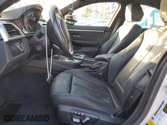 2018 BMW 4 Series 430i xDrive with VIN WBA4J3C58JBL04526, listed as a Copart auction lot 76980094 with 42,147 mi miles and Salvage Title. Bid and sale history available at DreamBid. Image 7.