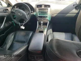 2009 Lexus IS 250 with VIN JTHCK262895034892, listed as a Copart auction lot 62001605 with 128,855 mi miles and Clean title. Bid and sale history available at DreamBid. Image 8.