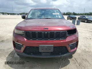 2023 Jeep Grand Cherokee Limited with VIN 1C4RJHBG9PC507131, listed as a Copart auction lot 53729465 with 58,416 mi miles and Salvage title. Bid and sale history available at DreamBid. Image 5.