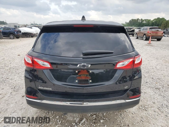 2021 Chevrolet Equinox LT with VIN 3GNAXKEV9ML365003, listed as a Copart auction lot 53202775 with 88,747 mi miles and Salvage title. Bid and sale history available at DreamBid. Image 6.