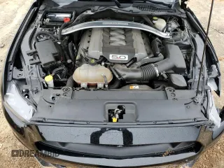 2015 Ford Mustang GT Premium with VIN 1FATP8FF6F5402223, listed as a Copart auction lot 44698185 with 47,078 mi miles and Salvage title. Bid and sale history available at DreamBid. Image 12.