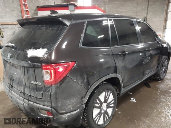 2020 Honda Passport EX-L with VIN 5FNYF8H53LB013931, listed as a IAAI auction lot 41614095 with 68,537 mi miles and . Bid and sale history available at DreamBid. Image 4.