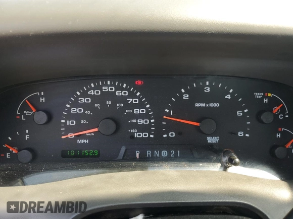 2002 Ford F-250 XL with VIN 1FTNF21L22ED66380, listed as a Copart auction lot 61866605 with 101,152 mi miles and Clean title. Bid and sale history available at DreamBid. Image 9.