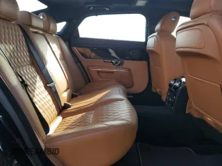 2017 Jaguar XJ with VIN SAJWJ2GD0H8W07154, listed as a Copart auction lot 42090375 with 66,546 mi miles and Salvage Title. Bid and sale history available at carsss.com. Image 10.
