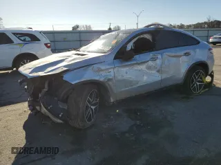 2019 Mercedes-Benz GLE 43 AMG z VIN 4JGED6EB9KA153458, wystawiony jako Copart lot #48202475 z przebiegiem 60 554 mil mil oraz Szkody całkowita. Historia ofert i sprzedaży dostępna na DreamBid. Obrazek 1.