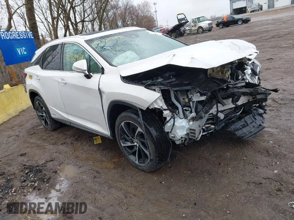 2019 Lexus RX with VIN 2T2BGMCA1KC037143, listed as a IAAI auction lot 41720474 with 101,971 mi miles. Bid and sale history available at carsss.com. Image 1.