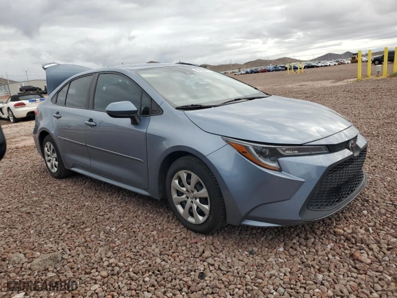2022 Toyota Corolla LE with VIN 5YFEPMAE8NP301745, listed as a Copart auction lot 48482805 with 125,385 mi miles and Salvage Title. Bid and sale history available at carsss.com. Image 4.