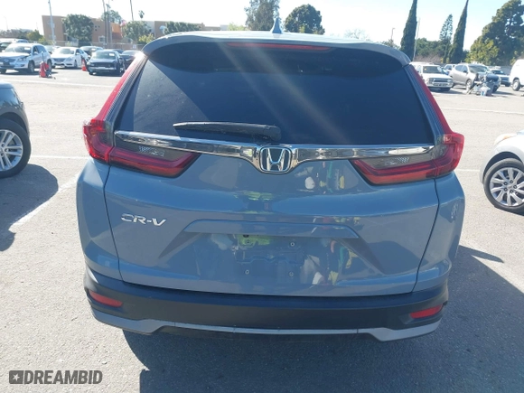 2021 Honda CR-V EX with VIN 2HKRW1H5XMH408350, listed as a IAAI auction lot 41777421 with 81,132 mi miles. Bid and sale history available at carsss.com. Image 16.
