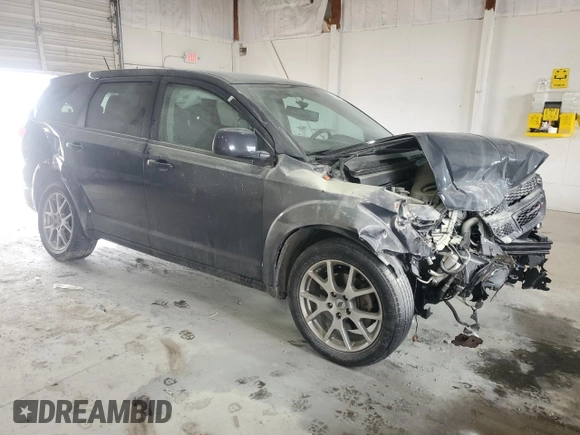 2018 Dodge Journey GT with VIN 3C4PDCEG6JT346777, listed as a Copart auction lot 47439355 with Not Provided miles and Salvage Title. Bid and sale history available at carsss.com. Image 4.