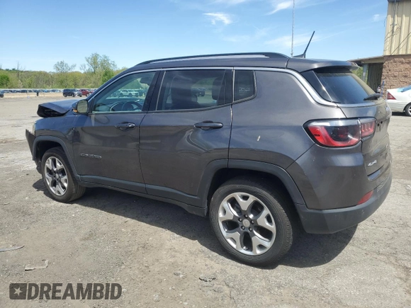 2021 Jeep Compass Limited с VIN 3C4NJDCB7MT594652, выставлен на аукционе Copart как лот 55201025 с пробегом 79 474 миль миль и Списание • Salvage title. История ставок и продаж доступна на DreamBid. Изображение 2.