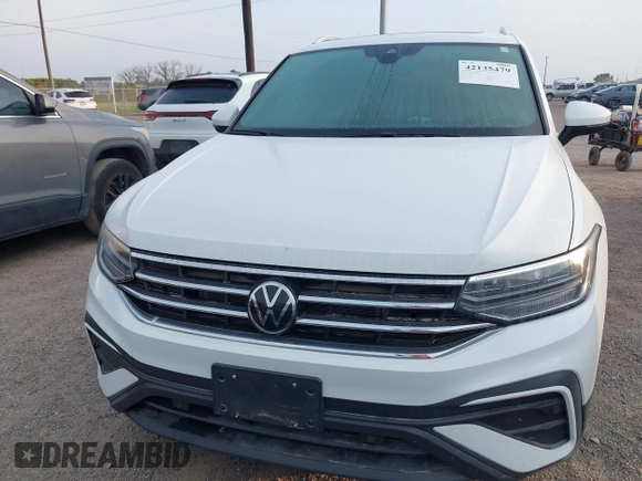 2022 Volkswagen Tiguan SE с VIN 3VV2B7AX7NM085058, выставлен на аукционе IAAI как лот 42135479 с пробегом 45 636 миль миль и . История ставок и продаж доступна на DreamBid. Изображение 6.