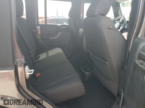 2017 Jeep Wrangler Unlimited Sport with VIN 1C4HJWDG5HL597733, listed as a Copart auction lot 59278195 with 99,156 mi miles and Salvage title. Bid and sale history available at DreamBid. Image 10.