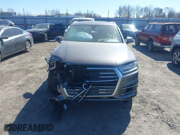 2019 Audi Q7 Premium with VIN WA1AAAF71KD007167, listed as a IAAI auction lot 41685423 with 84,632 mi miles and . Bid and sale history available at DreamBid. Image 12.
