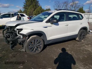 2022 Volkswagen Taos S z VIN 3VVDX7B24NM059191, wystawiony jako Copart lot #86577684 z przebiegiem 39 542 mil mil oraz Szkody całkowita. Historia ofert i sprzedaży dostępna na DreamBid. Obrazek 1.