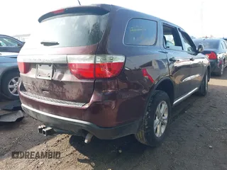 2012 Dodge Durango SXT with VIN 1C4RDJAG5CC172783, listed as a IAAI auction lot 42439477 with 191,890 mi miles and . Bid and sale history available at DreamBid. Image 4.