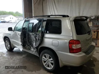 2006 Toyota Highlander with VIN JTEEW21A260033691, listed as a Copart auction lot 61185215 with 273,991 mi miles and Salvage title. Bid and sale history available at DreamBid. Image 2.