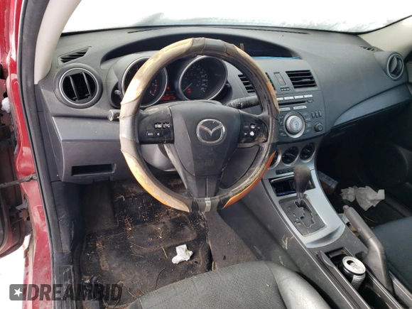 2010 Mazda 3 i SV with VIN JM1BL1SF4A1230188, listed as a Copart auction lot 88521825 with 195,460 mi miles and Non Repairable. Bid and sale history available at DreamBid. Image 8.