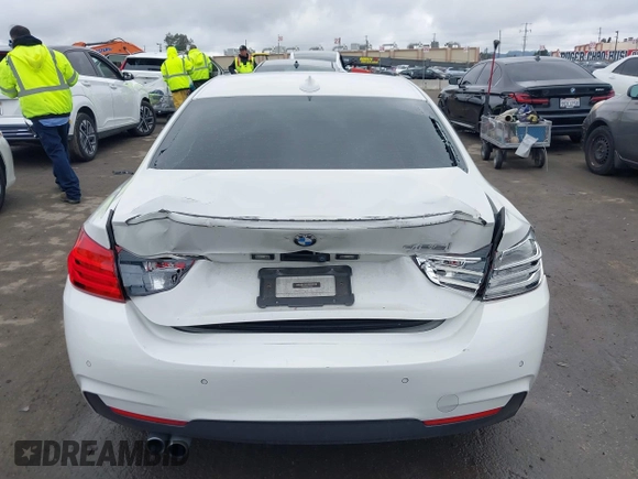 2015 BMW 4 Series 428i with VIN WBA3N7C58FK222925, listed as a IAAI auction lot 41776858 with 106,946 mi miles and . Bid and sale history available at carsss.com. Image 16.