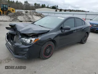 2017 Subaru Impreza with VIN 4S3GKAA6XH3625310, listed as a Copart auction lot 52037325 with Not provided miles and Salvage title. Bid and sale history available at DreamBid. Image 1.