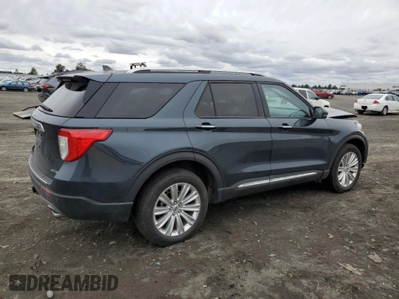 2023 Ford Explorer Limited with VIN 1FMSK8FH1PGB47715, listed as a Copart auction lot 50029495 with 11,238 mi miles and Salvage Title. Bid and sale history available at carsss.com. Image 3.