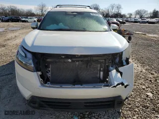 2022 Nissan Pathfinder SV with VIN 5N1DR3BC5NC248634, listed as a Copart auction lot 46756365 with 21,519 mi miles and Salvage Title. Bid and sale history available at carsss.com. Image 5.