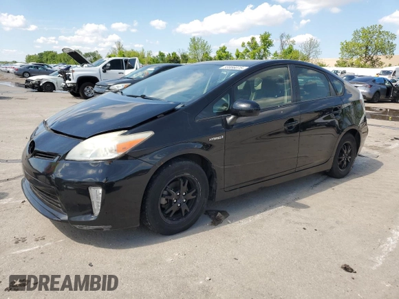 2012 Toyota Prius One with VIN JTDKN3DU7C1542171, listed as a Copart auction lot 55886075 with 171,112 mi miles and Clean Title. Bid and sale history available at DreamBid. Image 1.