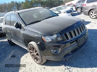 2017 Jeep Compass 75th Anniversary Edition with VIN 1C4NJDBBXHD167754, listed as a IAAI auction lot 41705567 with 113,973 mi miles. Bid and sale history available at carsss.com. Image 1.