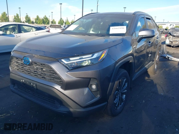 2024 Toyota RAV4 Hybrid XLE Premium with VIN 4T3B6RFV4RU159918, listed as a IAAI auction lot 42662990 with 16,010 mi miles and . Bid and sale history available at DreamBid. Image 19.