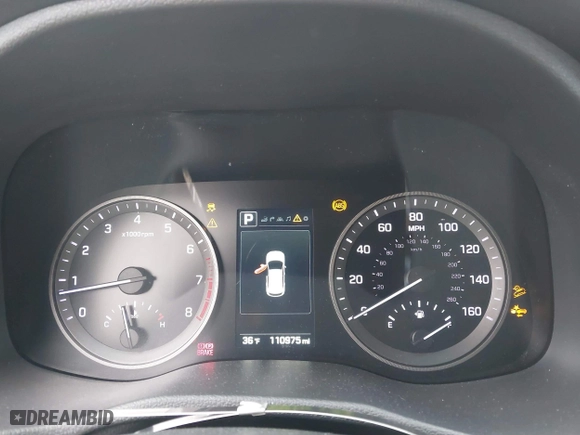 2016 Hyundai Tucson Eco with VIN KM8J3CA26GU179785, listed as a IAAI auction lot 41697664 with 110,975 mi miles. Bid and sale history available at carsss.com. Image 7.