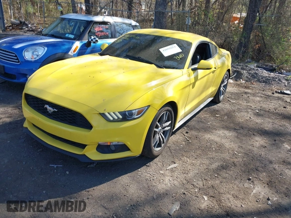 2017 Ford Mustang EcoBoost with VIN 1FA6P8TH0H5273272, listed as a IAAI auction lot 42055654 with 138,469 mi miles. Bid and sale history available at carsss.com. Image 18.