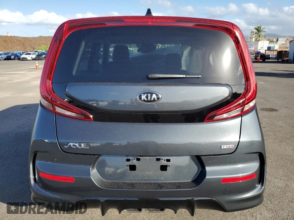 2021 Kia Soul Turbo with VIN KNDJ53AF6M7779086, listed as a Copart auction lot 81195814 with 7,479 mi miles and Salvage Title. Bid and sale history available at DreamBid. Image 6.