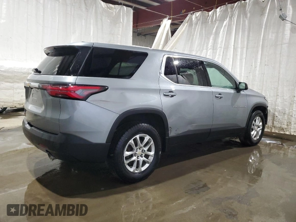 2023 Chevrolet Traverse LS with VIN 1GNEVFKW9PJ122556, listed as a Copart auction lot 47780755 with 65,204 mi miles and Clean Title. Bid and sale history available at carsss.com. Image 3.