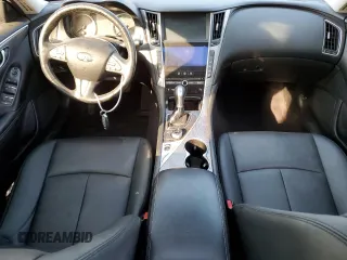 2014 Infiniti Q50 Premium with VIN JN1BV7ARXEM705066, listed as a Copart auction lot 66719614 with 85,759 mi miles and Salvage Title. Bid and sale history available at carsss.com. Image 8.