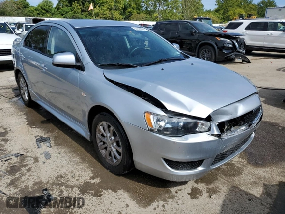 2013 Mitsubishi Lancer ES with VIN JA32U2FU7DU023372, listed as a Copart auction lot 67899084 with 110,567 mi miles and Salvage Title. Bid and sale history available at carsss.com. Image 4.