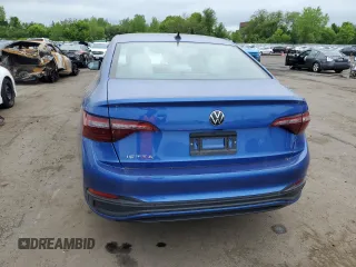 2023 Volkswagen Jetta S with VIN 3VW5M7BU3PM023991, listed as a Copart auction lot 56551545 with 22,524 mi miles and Salvage title. Bid and sale history available at DreamBid. Image 6.