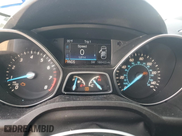 2015 Ford Escape Titanium with VIN 1FMCU0JX5FUC88270, listed as a Copart auction lot 49145115 with 168,403 mi miles and Salvage Title. Bid and sale history available at carsss.com. Image 9.