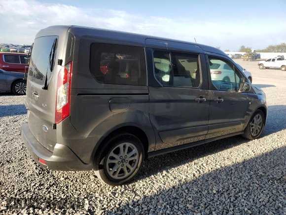2021 Ford Transit Connect XLT with VIN NM0GS9F21M1487521, listed as a Copart auction lot 53732695 with 58,187 mi miles and Salvage title. Bid and sale history available at DreamBid. Image 3.