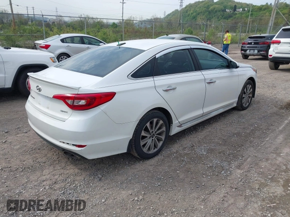 2016 Hyundai Sonata Sport with VIN 5NPE34AFXGH350112, listed as a IAAI auction lot 42175920 with 235,000 mi miles and . Bid and sale history available at DreamBid. Image 4.