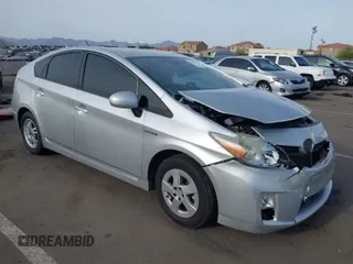2010 Toyota Prius II with VIN JTDKN3DU2A1093768, listed as a IAAI auction lot 41926220 with 312,430 mi miles. Bid and sale history available at carsss.com. Image 1.